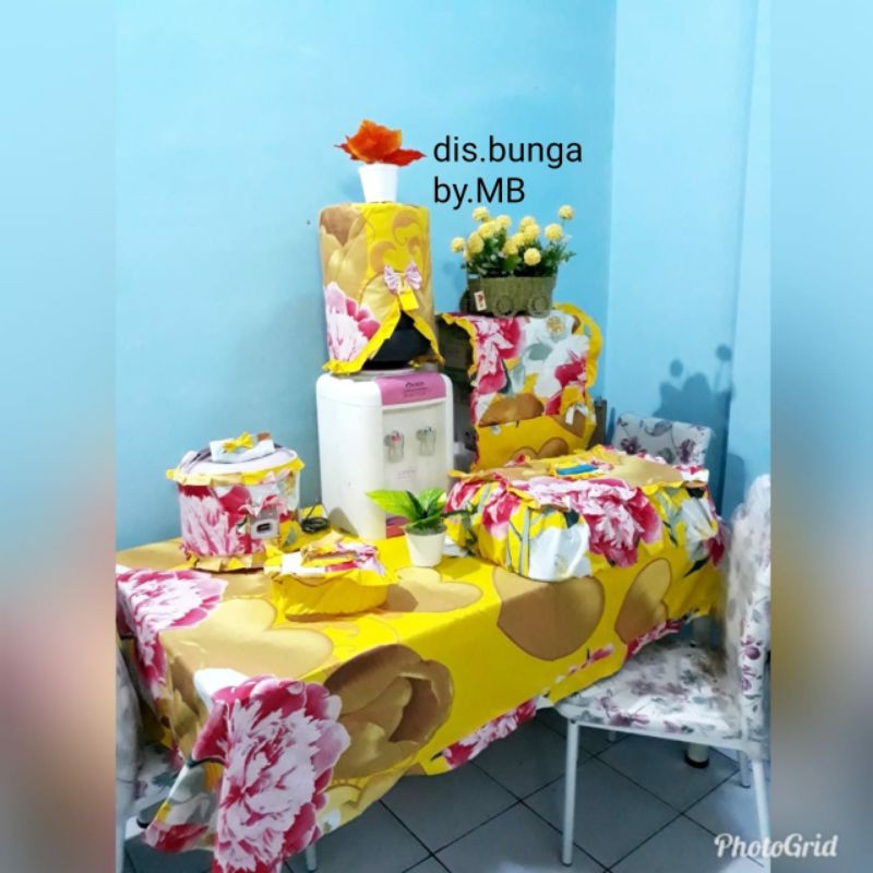 Jual DIS BUNGA KUNING _ Taplak Makan Homeset Dapur Disperse, Kitchen ...