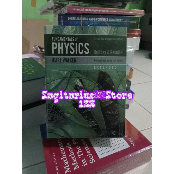 Jual Buku Fundamentals Of Physics Extended Edition By Halliday Walker ...