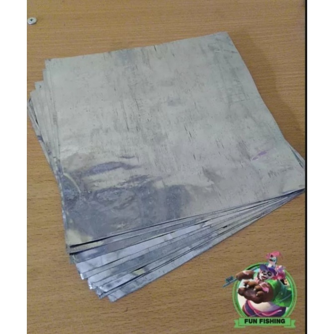 Jual Timah pancing lembaran Timah daun Timah lempeng ukuran 20 cm x 20 ...