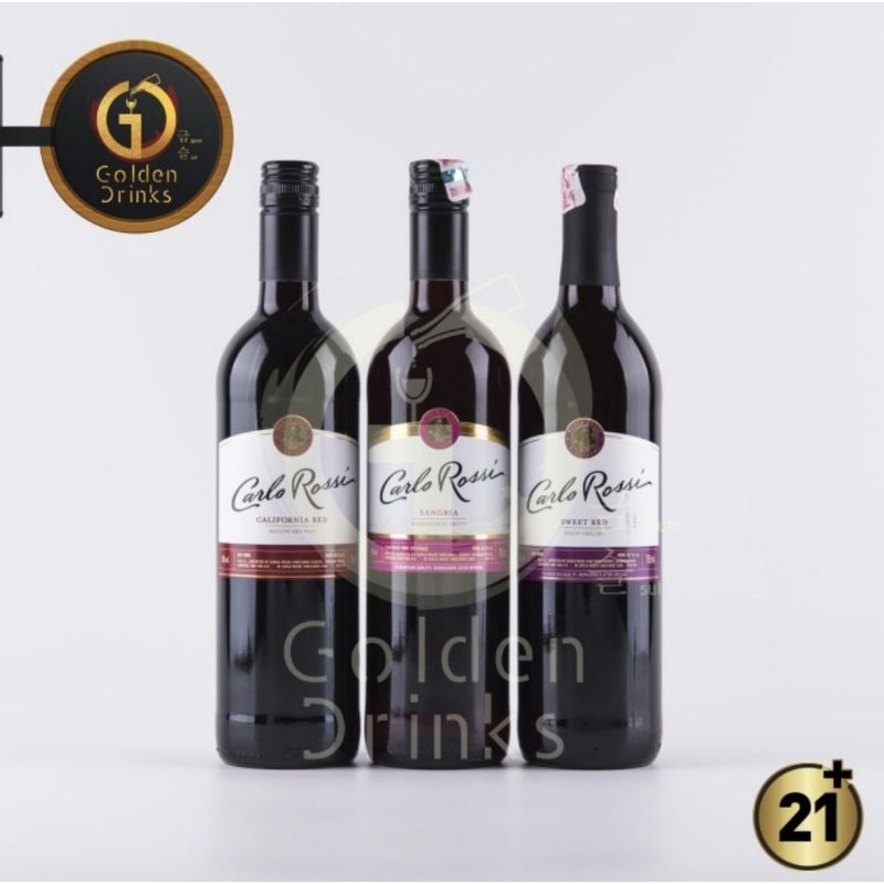 Jual Carlo Rossi Wine All Variant 750ml | Shopee Indonesia
