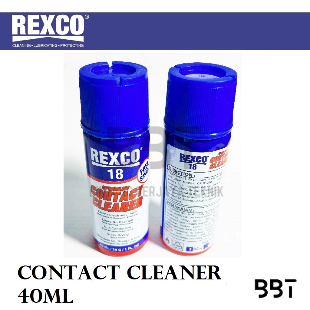 Jual Contact Cleaner Rexco 18 40ml / Cairan Pembersih Eletronik Rexco18 ...