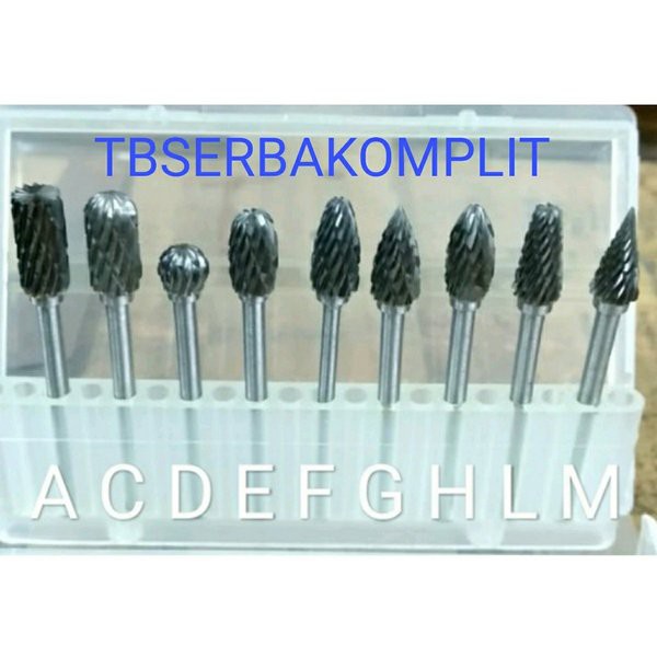 Jual Cuner 6x8 Tipe F Carbide Rotary File Tuner Keras Tunner As 6mm ...