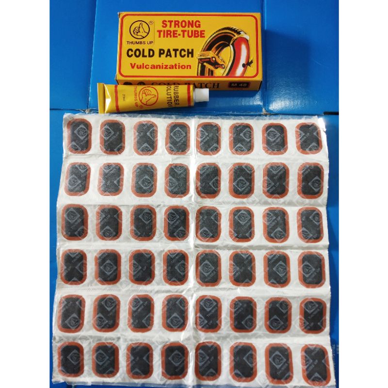 Jual Tip top/Tambal ban/Cold Patch Vulcanization Tube Repair isi 48 ...