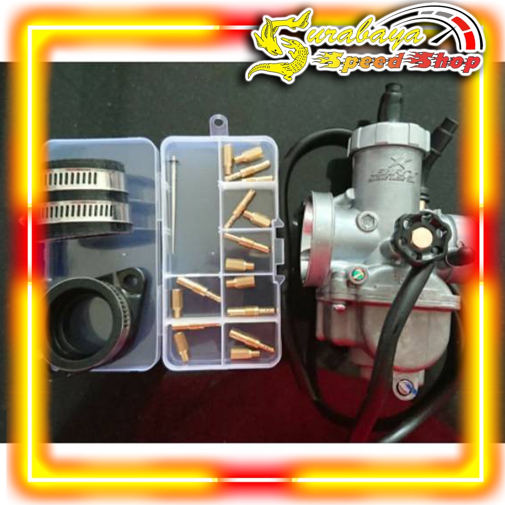 Jual BRT Karburator Carburator Karbu Carbu Racing Gen 2 PE 30 PWK 28 30 ...