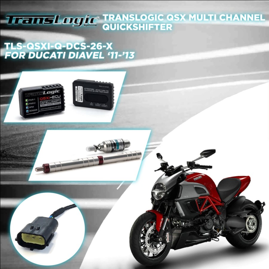 Jual TRANSLOGIC QSX MULTI CHANNEL QUICKSHIFTER DUCATI DIAVEL '11-'13 ...