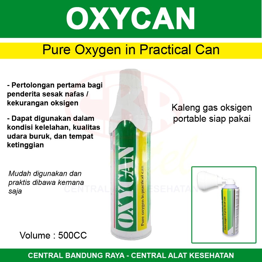 Jual OXYCAN Oxygen Can | Oksigen Kaleng Portable Siap Pakai | Volume ...