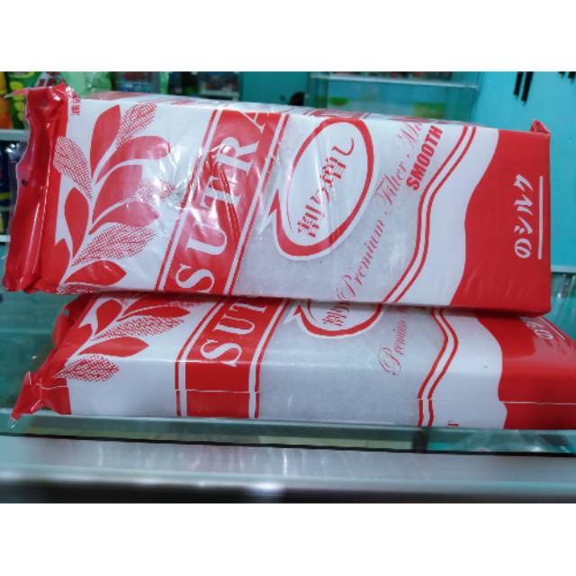 Jual Busa Sutra Merah Putih uk. 12x32cm | Shopee Indonesia