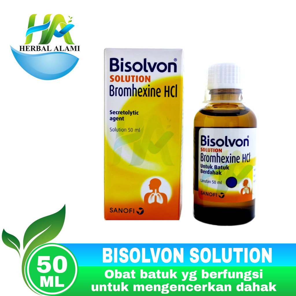 Jual Bisolvon Solution - Bisolvln Larutan 50 Ml - Obat Batuk Berdahak ...