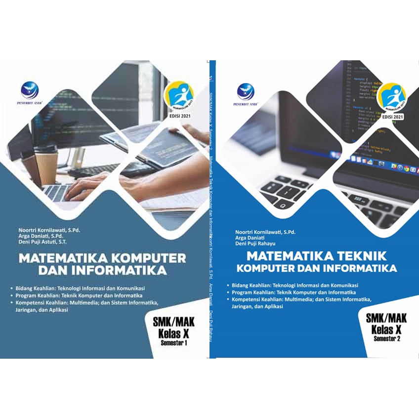 Jual Buku Matematika Teknik Komputer Dan Informatika X Semester 1 Dan 2 ...