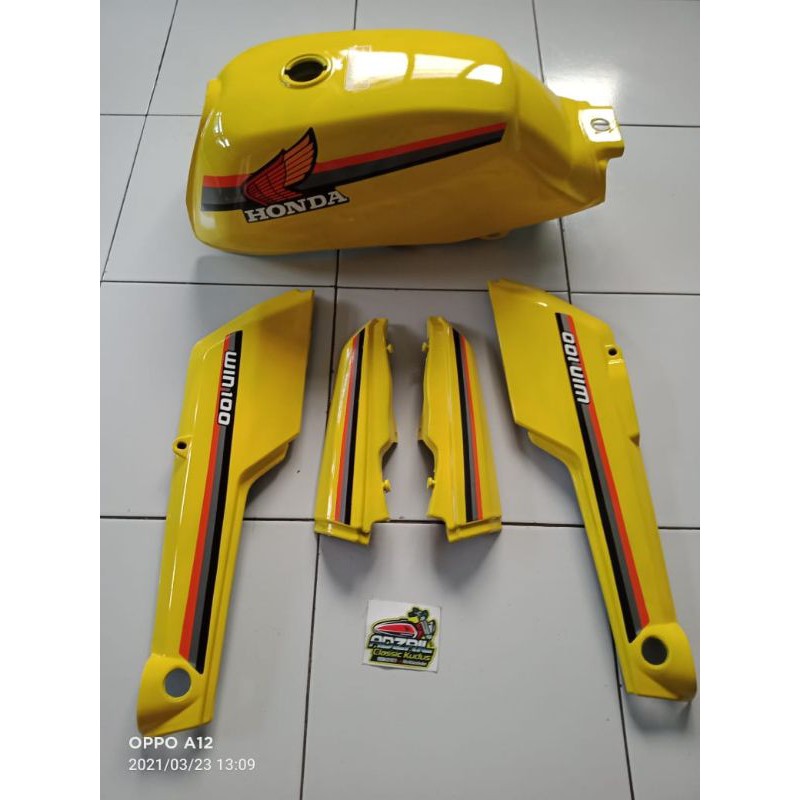 Jual TANGKI SET BODI HONDA WIN KUNING | Shopee Indonesia