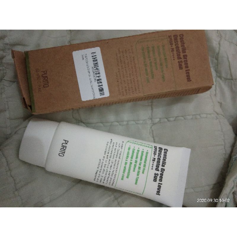 Jual PURITO Centella Green Level Unscented Sun SPF50+ PA++++ | Shopee ...