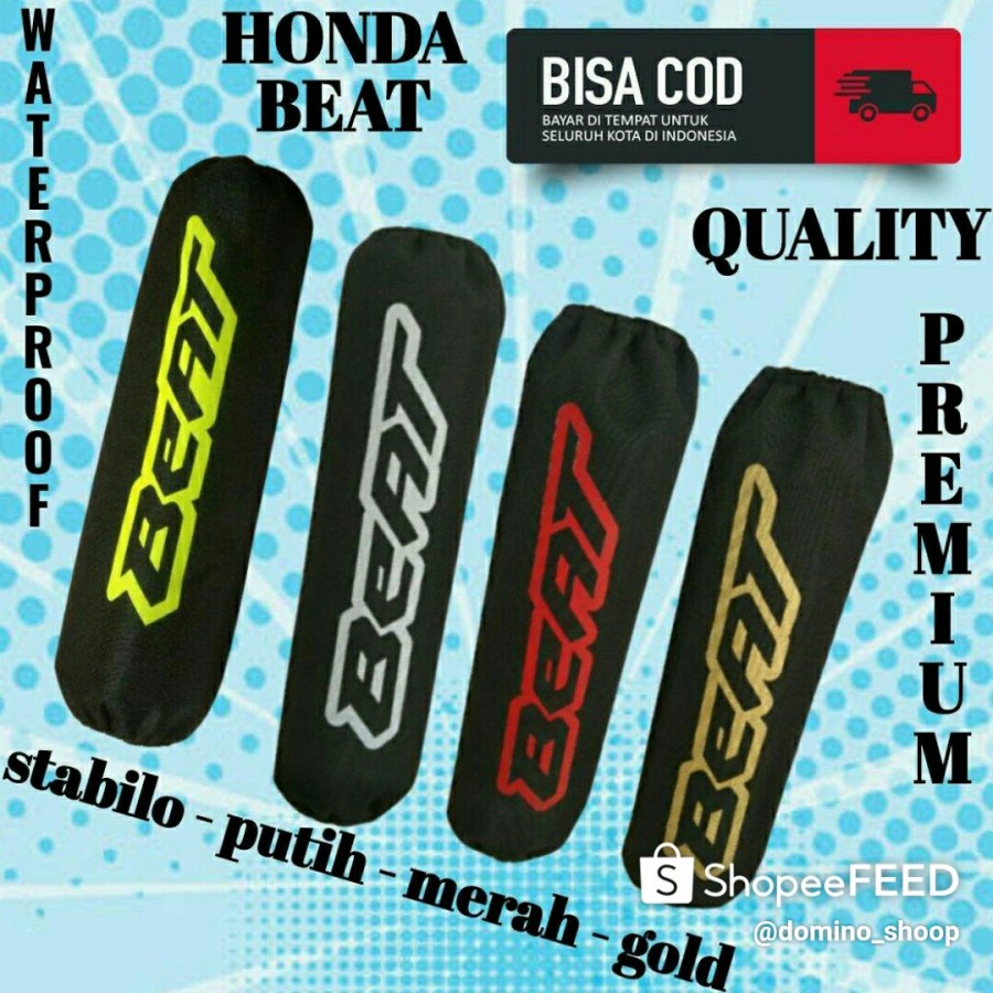 Jual SARUNG SHOCKBREAKER MOTOR STYLO 160 BEAT SCOOPY PRESTIGE VARIO 110 ...