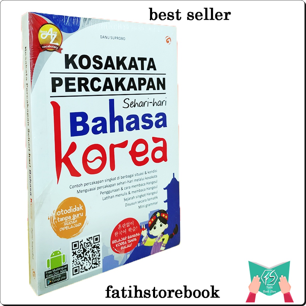 Jual Buku Belajar Bahasa Korea Kosakata Percakapan Sehari Hari Bahasa