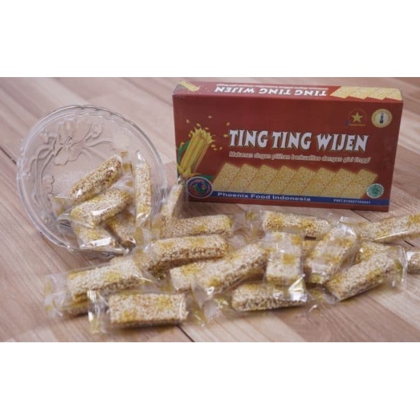 Jual Ting Ting Wijen Kotak 168 Gr Shopee Indonesia