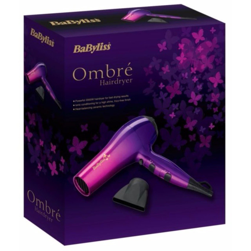 Jual Babyliss Ombre Hair Dryer 5737BU Shopee Indonesia