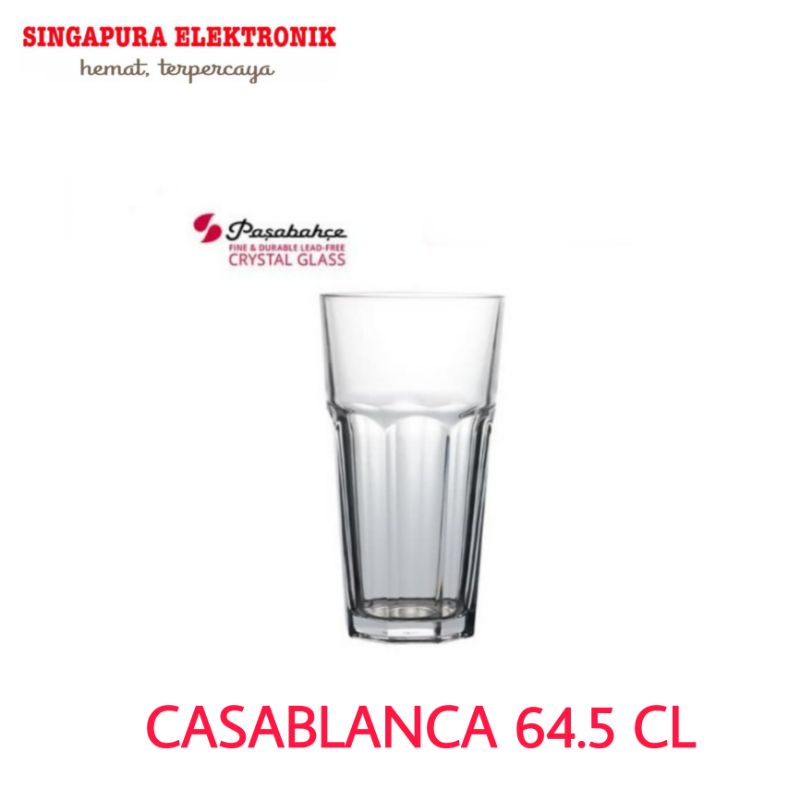 Jual Pasabahce Gelas Casablanca 645clgelas Minum Shopee Indonesia 7769