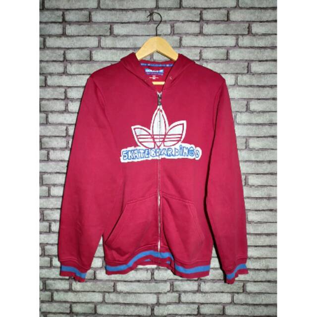 adidas skateboarding zip hoodie