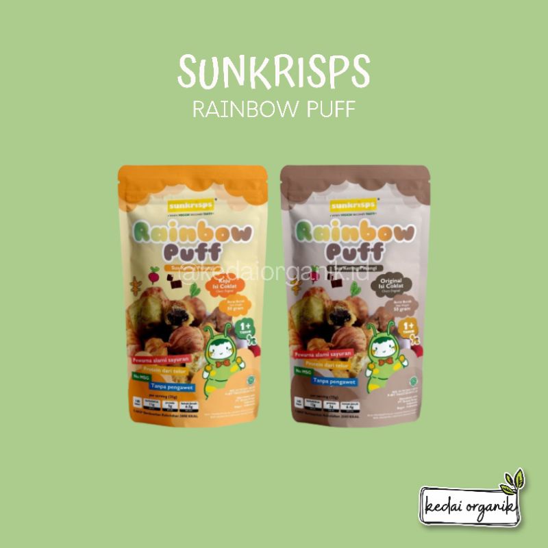 Jual Sunkrips Rainbow Puff / Sunkrisps Sus Kering Pelangi / Ori Isi ...