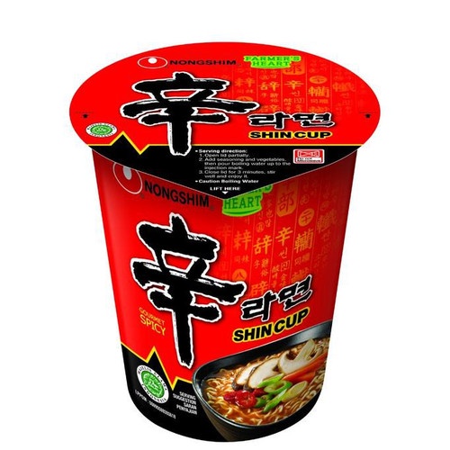 Jual SHIN RAMYUN CUP 68 g - HALAL MUI | Shopee Indonesia