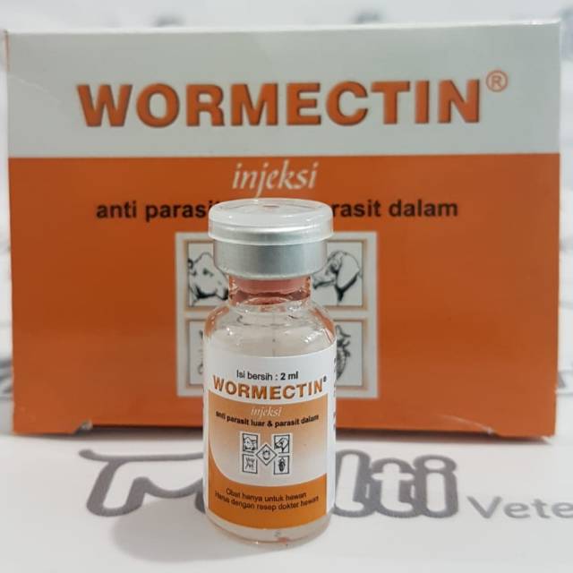 Jual WORMECTIN INJEKSI 2 ml MEDION - Anti Parasit Luar dan Dalam ...