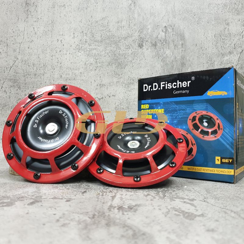 Jual KLAKSON SUPERTONE RED DR D FISCHER GERMANY Shopee Indonesia