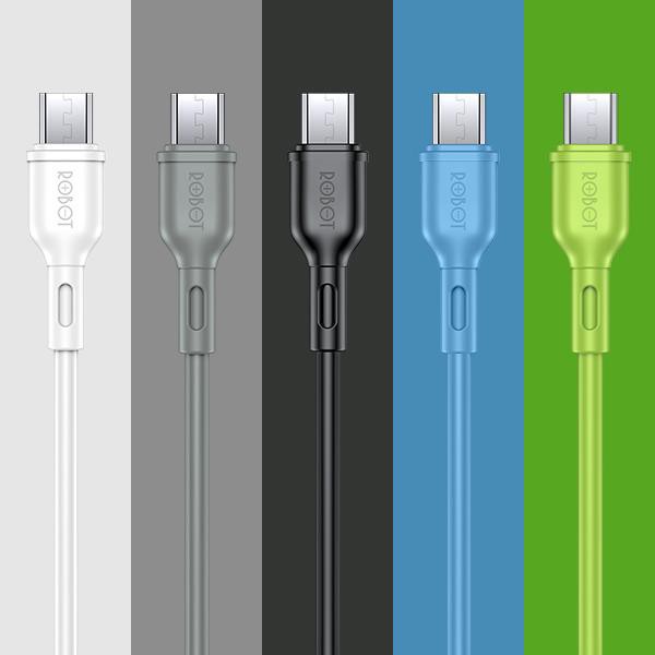 Jual KABEL DATA MICRO USB ANDROID ROBOT RBM100 1 pcs | Shopee Indonesia