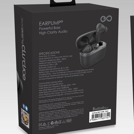 TWS ANC Sonicgear Earpump TWS 12 Active Noise Cancelling Earphone Bluetooth