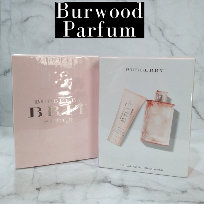 Burberry brit sheer outlet travel collection