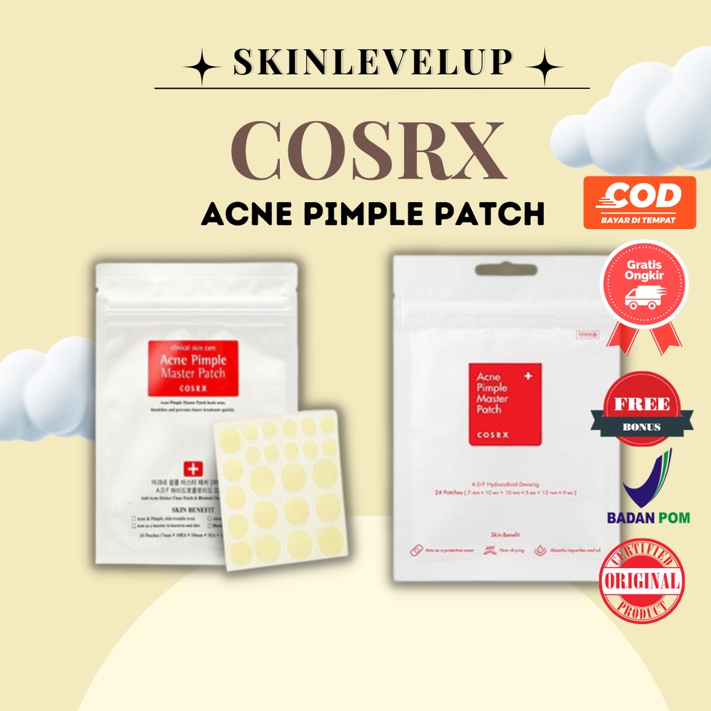 Jual Cosrx Acne Pimple Master Patch Ea Cosr X Master Patch Original Jerawat Bpom Shopee