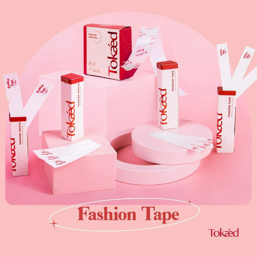 Jual Tokaed Fashion Tape Double Tip Baju Solatip Safety Tape Shopee Indonesia