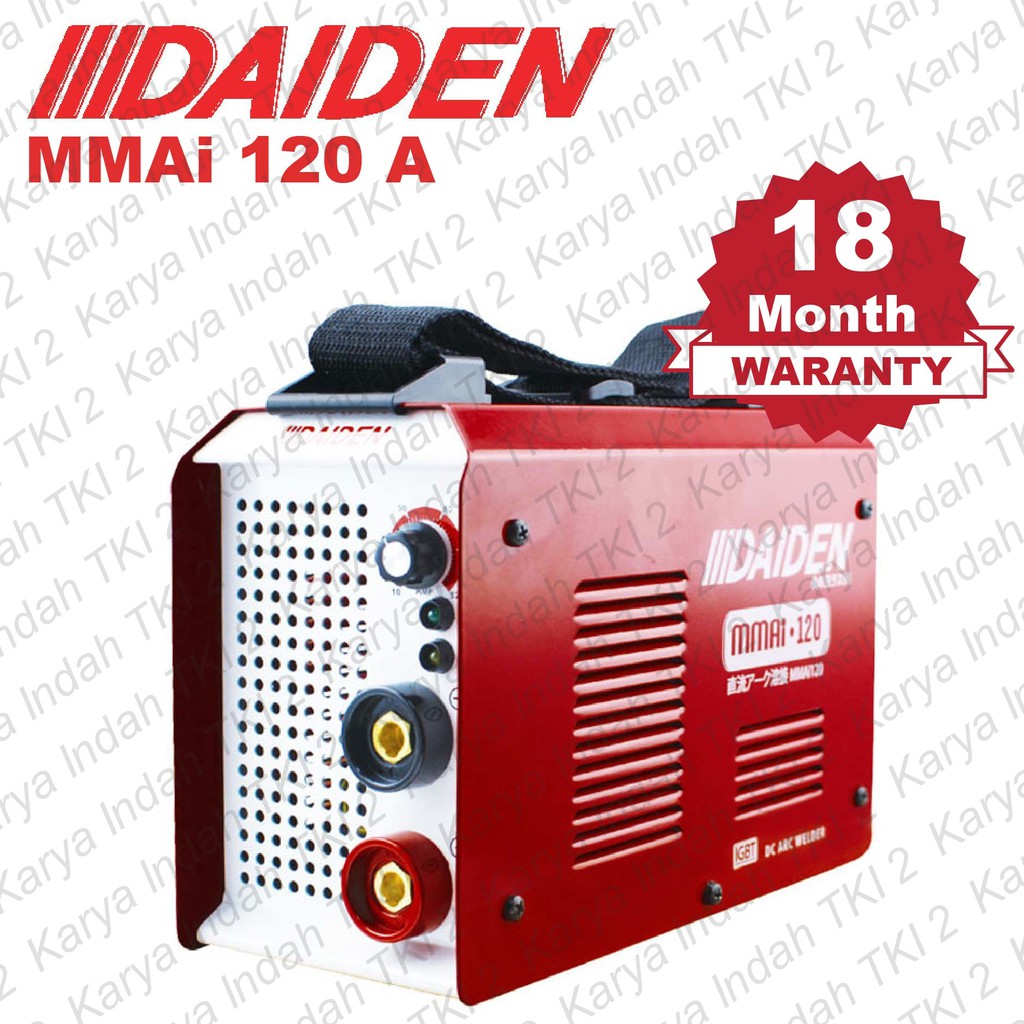 Jual Mesin Las Listrik DAIDEN MMAi 120 Welding Inventer Machine 120A ...