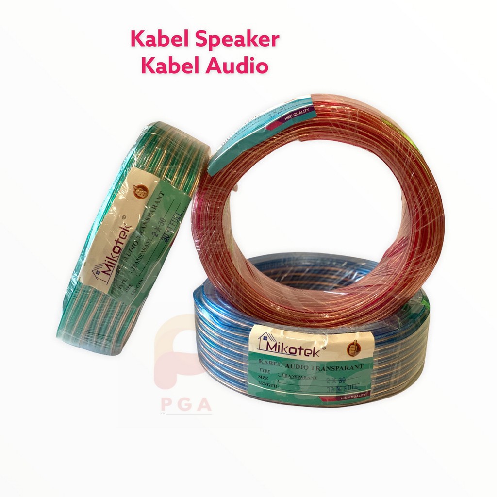 Jual Kabel Speaker / Kabel Audio / Kabel Monster 1 ROL = 30 Meter ...