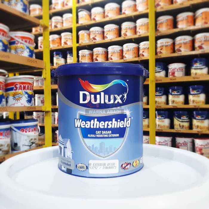 Jual Cat Dasar Exterior Dulux Alkali Weathershield 25 Liter Shopee Indonesia 8010