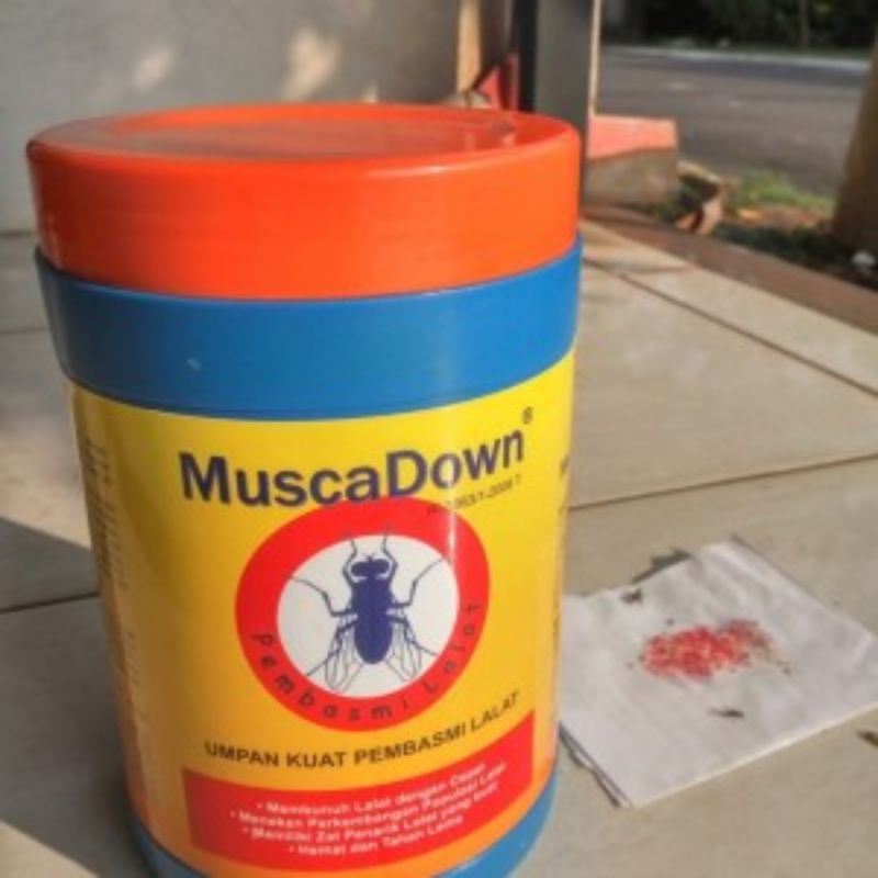 Jual Musca Down 500 gram RACUN LALAT MUSCADOWN Umpan Pembasmi Lalat ...