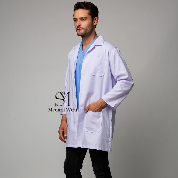 Jual BAJU LAB LENGAN PANJANG JAS LAB LABORATORIUM PRAKTEK MEDICAL ...