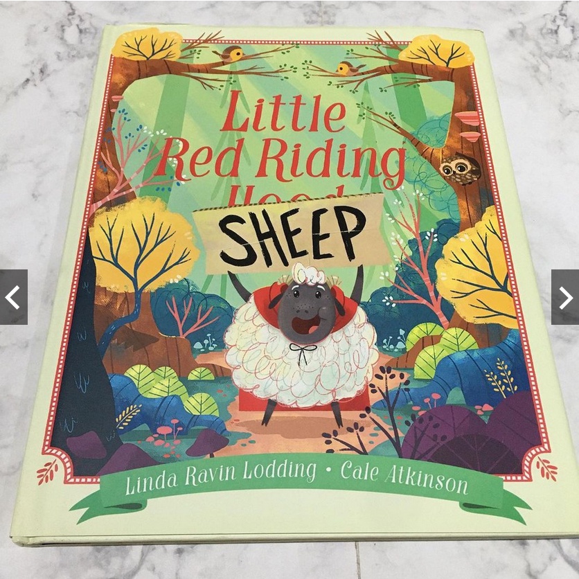 Jual Little red riding sheep hood Hardcover / story book / buku cerita ...