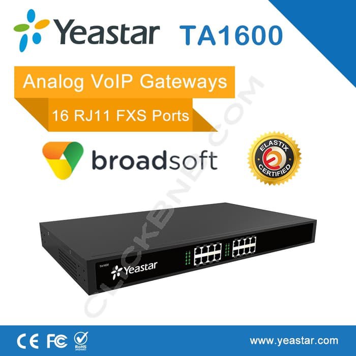 Jual Yeastar NeoGate TA1600 - 16 FXS Analog VoIP Gateway | Shopee Indonesia