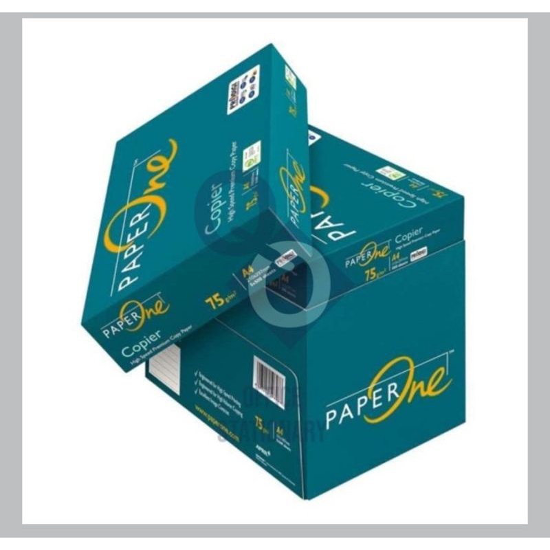 Jual Kertas A4 75 Gram HVS PAPER ONE 75grm 75 grm 70 gr A4 Paperone 1 ...