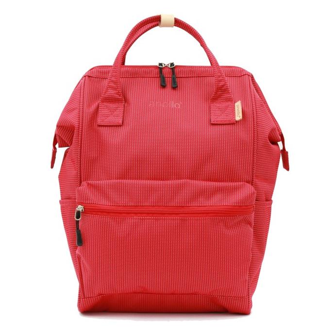 Jual Tas Ransel Kecil anello POLCA Kuchigane Backpack Small Merah Shopee Indonesia