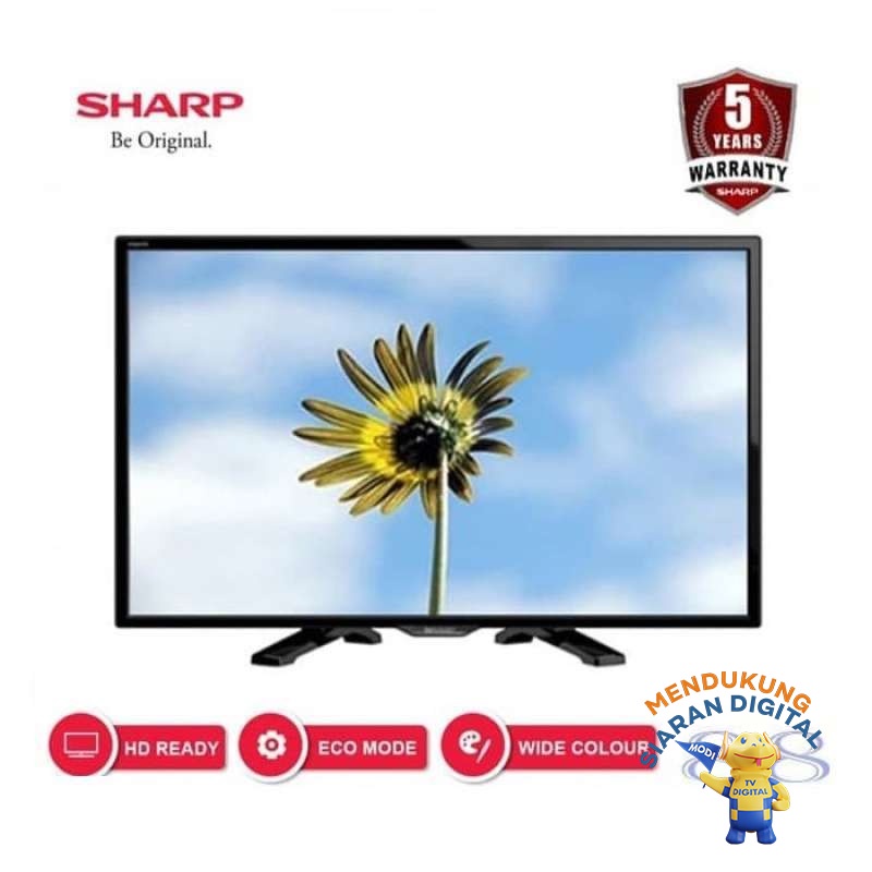 Jual DIGITAL LED Sharp TV LC-24DC1L 24 Inch | Shopee Indonesia