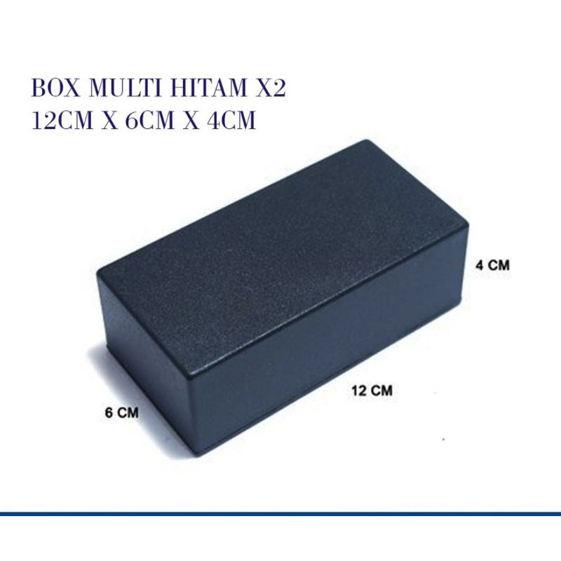 Jual Box Rakitan X2 ukuran 12 x 6 x 4 cm | Shopee Indonesia