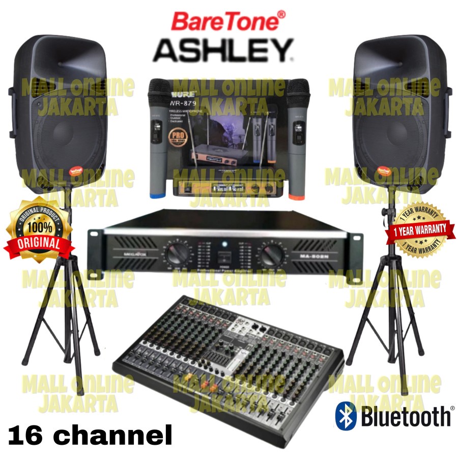 Jual Paket speaker 15 inch Baretone sound system panggung lapangan 16