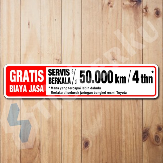 Jual Stiker Service Berkala | Shopee Indonesia