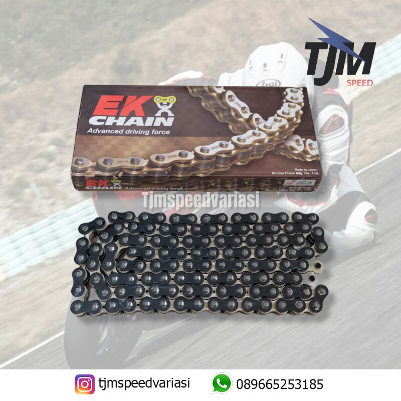 Jual Rantai EK Chain Japan 520-120 SRO6 Oring O-Ring | Shopee Indonesia
