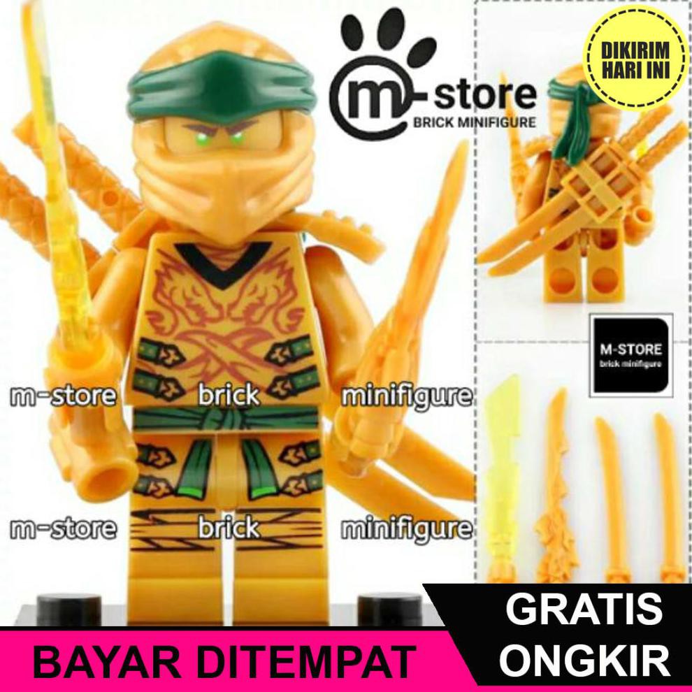 Jual Ja901 Lego Ninjago Legacy Lloyd Golden Ninja March Of The Oni Minifigure Shopee Indonesia