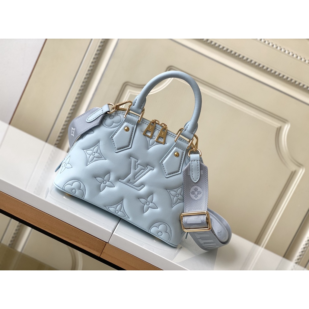 Louis Vuitton M59822 Alma BB, Blue, One Size