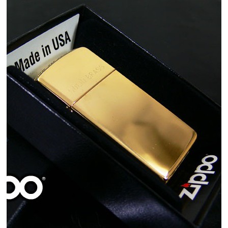 Jual Zippo Original USA 1654 Slim High Polish with Solid Brass - Stok  Lengkap & Resmi | Shopee Indonesia