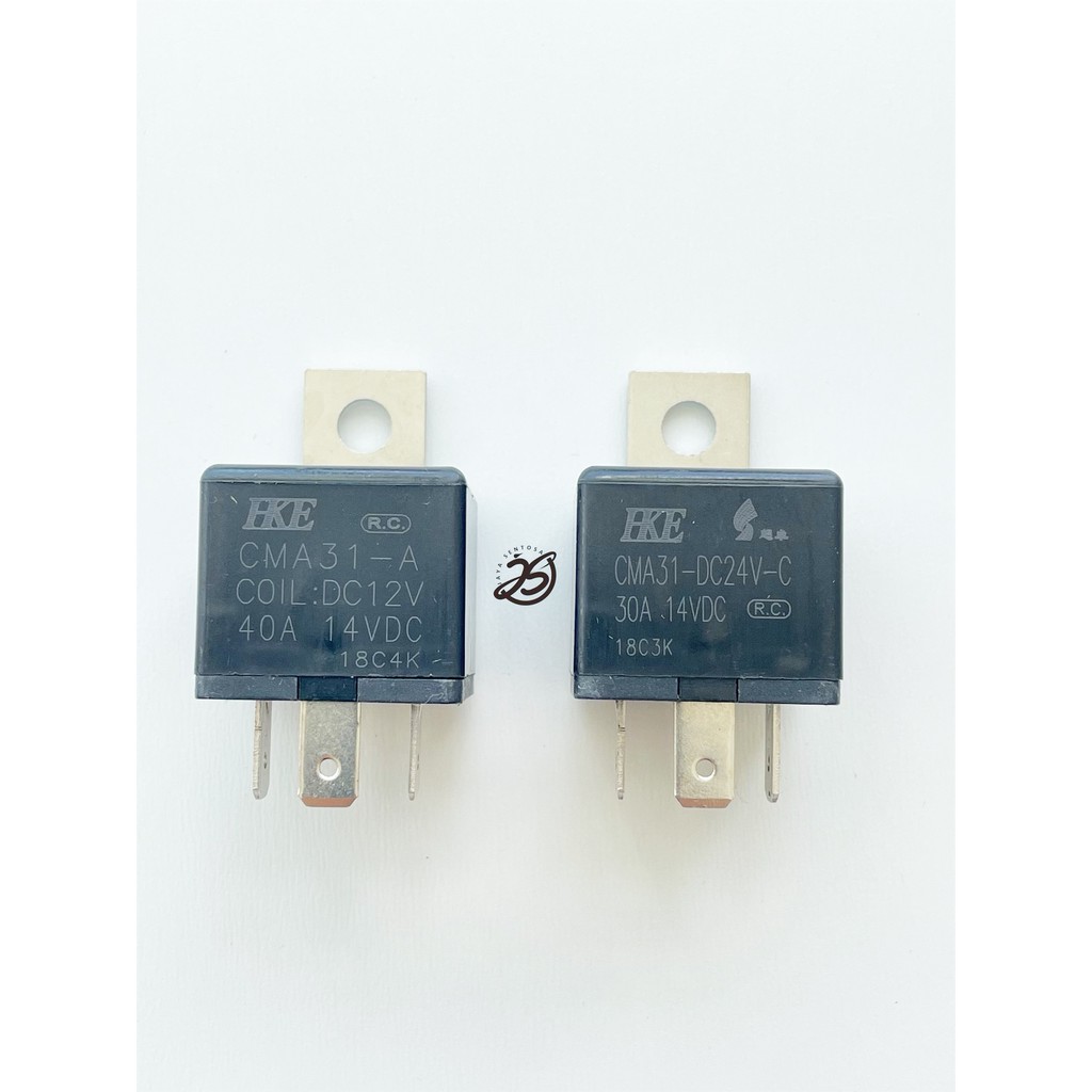 Jual RELAY MOBIL 12V 4PIN (1BUAH) CMA31-A 40A ups RELAY MOBIL 12V 4 ...