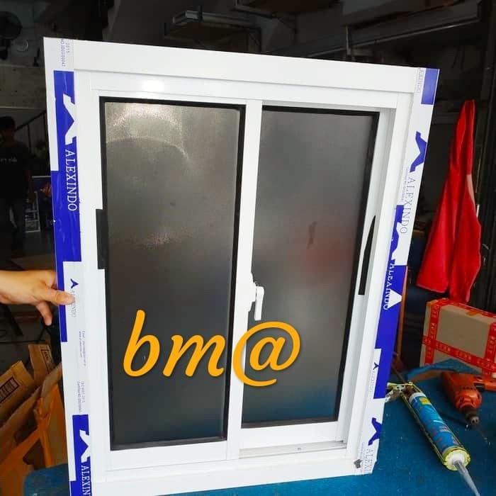 Jual Jendela Aluminium SLIDING GESER 60x60 Murah Promo | Shopee Indonesia