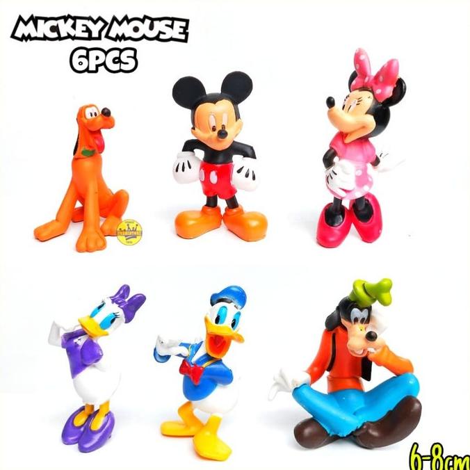 Jual Action Figure / Miniatur Disney Clubhouse Mickey Mouse And Friends ...